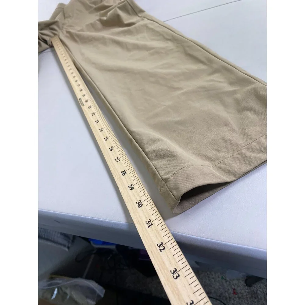 VRST Men Brown‎ Golf Athletic Pants size 34x34 Polyester Blend performance Chino